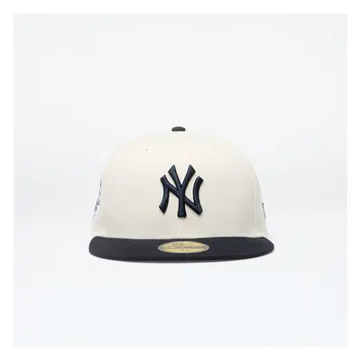 Kšiltovka New Era New York Yankees 59Fifty Fitted Cap Light Cream/ Navy