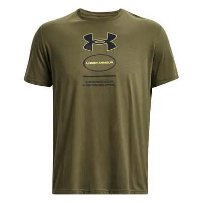 Tričko Under Armour Branded Gel Stack Ss Marine Od Green