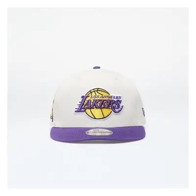 Kšiltovka New Era Los Angeles Lakers 9Fifty Snapback Ivory/ True Purple