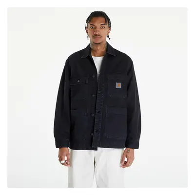 Bunda Carhartt WIP Garrison Coat UNISEX Black Stone Dyed