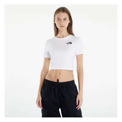 Tričko The North Face Crop S/S Tee TNF White