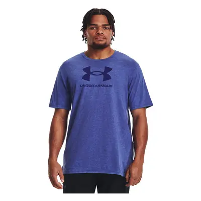 Tričko Under Armour Wash Tonal Sportstyle Ss Blue