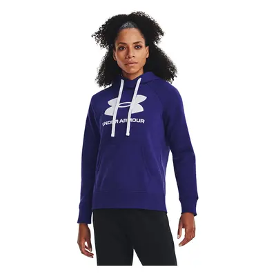 Mikina Under Armour Rival Fleece Logo Hoodie Blue