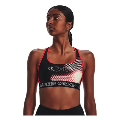 Podprsenka Under Armour Hg Armour Mid Padless Radio Red