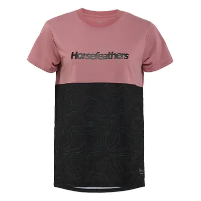 Tričko Horsefeathers W Fury Bike T-Shirt Ash Rose