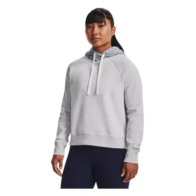 Mikina Under Armour Rival Fleece Cb Hoodie Halo Gray Medium Heather