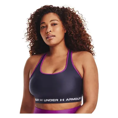 Podprsenka Under Armour Crossback Mid Bra Tempered Steel