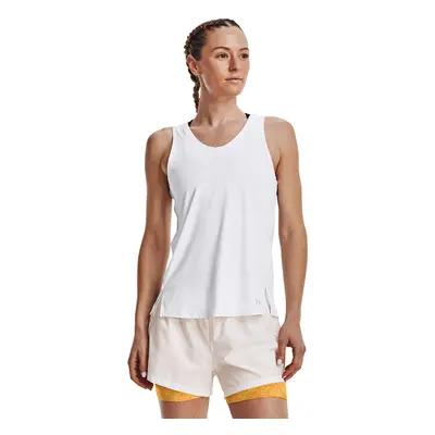 Tílko Under Armour Isochill Run Laser Tank White