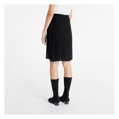 Sukně CALVIN KLEIN JEANS Tie Detail Midi Skirt Black