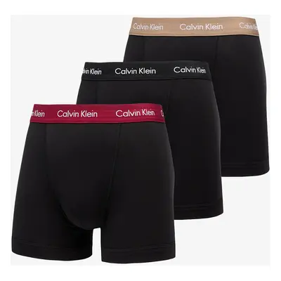 Boxerky Calvin Klein Cotton Stretch Classic Fit Trunk 3-Pack Black