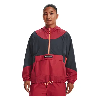 Bunda Under Armour Rush Woven Anorak Red