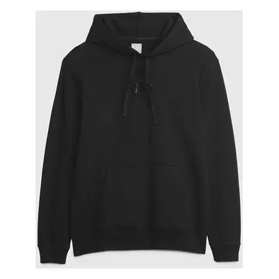 Mikina GAP Mini Logo Hoodie True Black