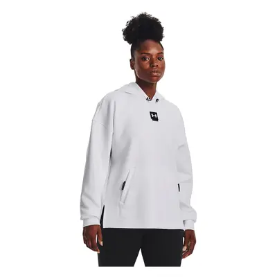 Mikina Under Armour Summit Knit Hoodie White