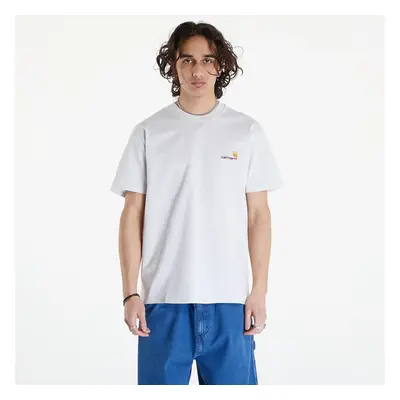 Tričko Carhartt WIP S/S American Script T-Shirt UNISEX Ash Heather