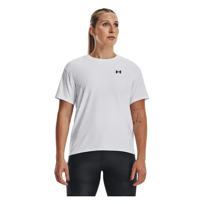 Tričko Under Armour Esential Cttn Stretch Tee White