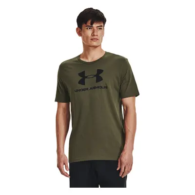 Tričko Under Armour Sportstyle Logo Ss Marine Od Green