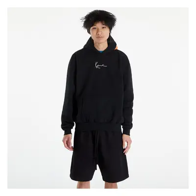 Mikina Karl Kani Small Signature Patch OS Hoodie Black