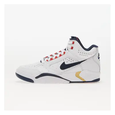 Tenisky Nike Air Flight Lite Mid White/ Midnight Navy-University Red EUR