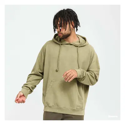 Mikina Urban Classics Overdyed Hoody Green