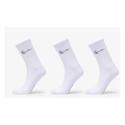 Ponožky Karl Kani Signature Socks 3-Pack White