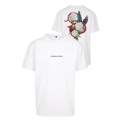 Tričko Urban Classics We Dream in Colors Oversize Tee White