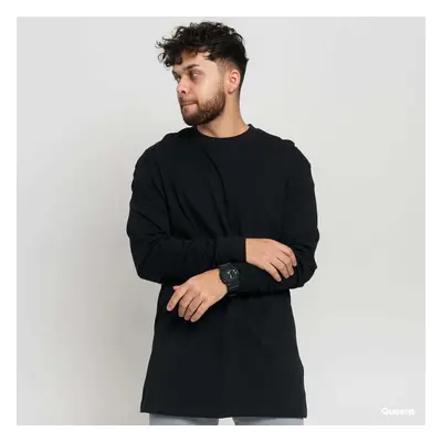 Tričko Urban Classics Tall Tee L/S Black