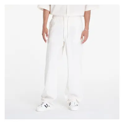 Kalhoty Urban Classics Loose Cotton Linen Pants White Sand