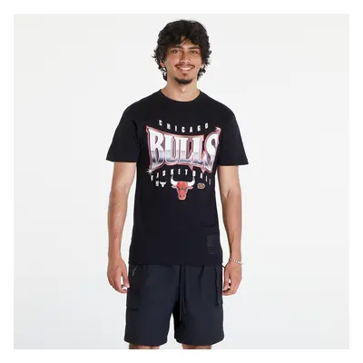 Tričko Mitchell & Ness NBA Glow Up Tee Chicago Bulls Black