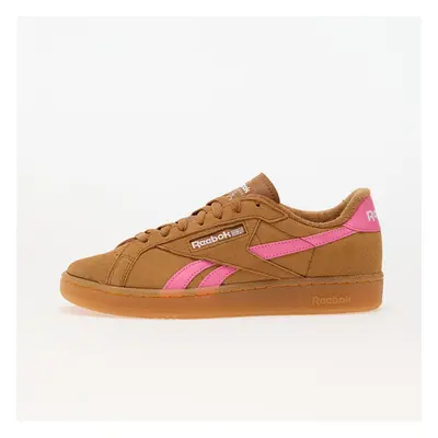 Tenisky Reebok Club C Grounds Uk Wild Brown/ Gum 7/ True Pink EUR