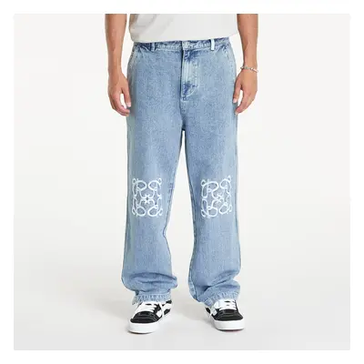 Kalhoty RIPNDIP Ranagram Denim Pants Medium Wash