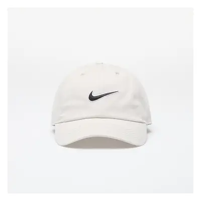 Kšiltovka Nike Club Unstructured Swoosh Cap Light Bone/ Black