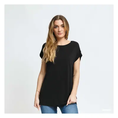 Tričko Urban Classics Ladies Modal Extended Shoulder Tee Black