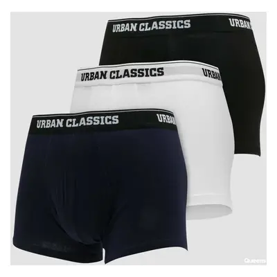 Boxerky Urban Classics Organic Boxer Shorts 3-Pack White/ Black/ Navy