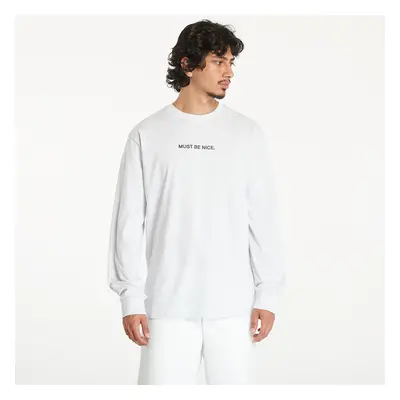 Tričko RIPNDIP Must Be Nice Long Sleeve Tee Ash Heather