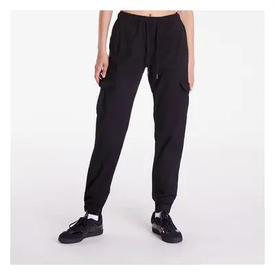 Kalhoty Urban Classics Ladies High Waist Cargo Jogging Pants Black