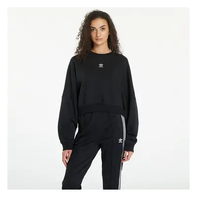 Mikina adidas Essentials Crew Fleece Sweatshirt Black