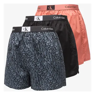 Trenky Calvin Klein Amplified Classics Cotton Boxer Slim 3-Pack Multicolor