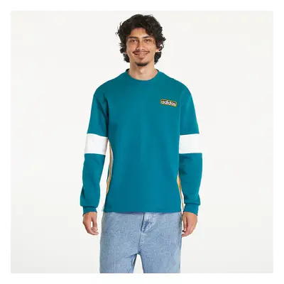 Mikina adidas Adibreak Crew Legacy Teal