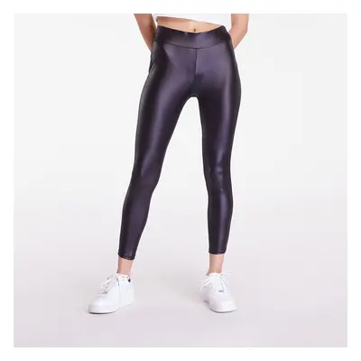 Legíny Urban Classics Ladies Synthetic Leather Leggings Black