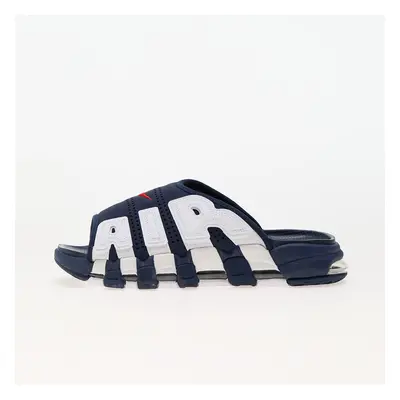 Tenisky Nike Air More Uptempo Slide Midnight Navy/ University Red-White-Clear EUR