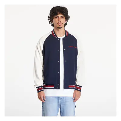 Bunda Tommy Jeans Relaxed Circle T Varsity Bomber Dark Night Navy