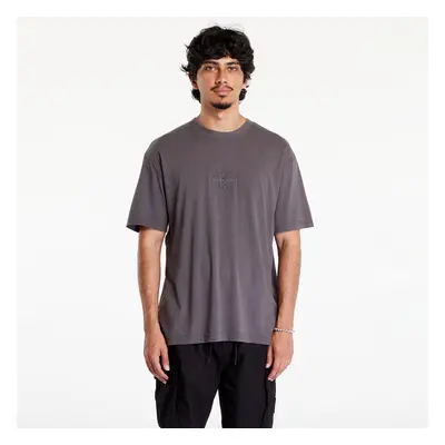 Tričko Calvin Klein Jeans Washed Monologo Short Sleeve Tee Gray