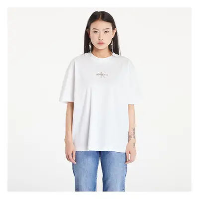 Tričko Calvin Klein Jeans Monogram Boyfriend T-Shirt Bright White