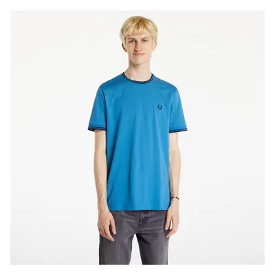 Tričko FRED PERRY Twin Tipped T-Shirt Ocean/ Navy