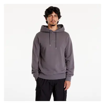 Mikina Calvin Klein Jeans Washed Monologo Hoodie Gray