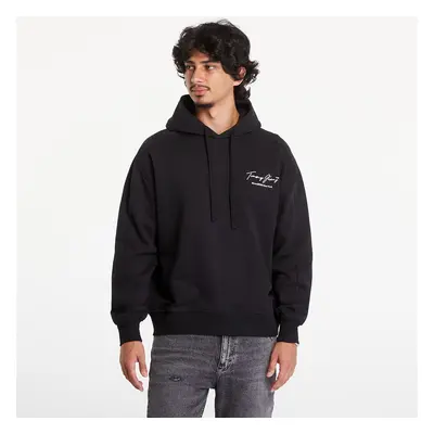 Mikina Tommy Jeans Relaxed Washed Dna Hoodie Black