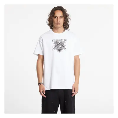 Tričko Thrasher T-Shirt Eaglegram White