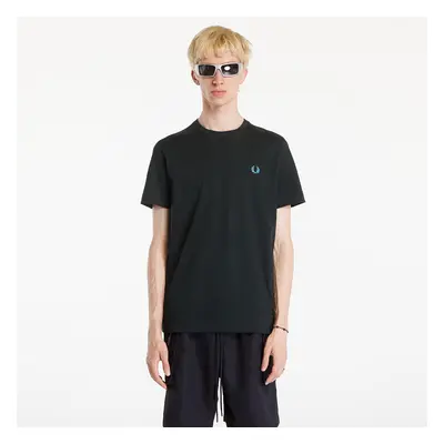 Tričko FRED PERRY Crew Neck T-Shirt Night Green/ Ocean