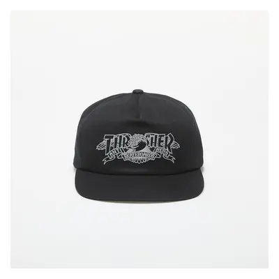 Kšiltovka Thrasher Snapback Mag Banner Black