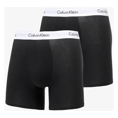 Boxerky Calvin Klein 2Pack Boxer Briefs Modern Cotton C/O černé